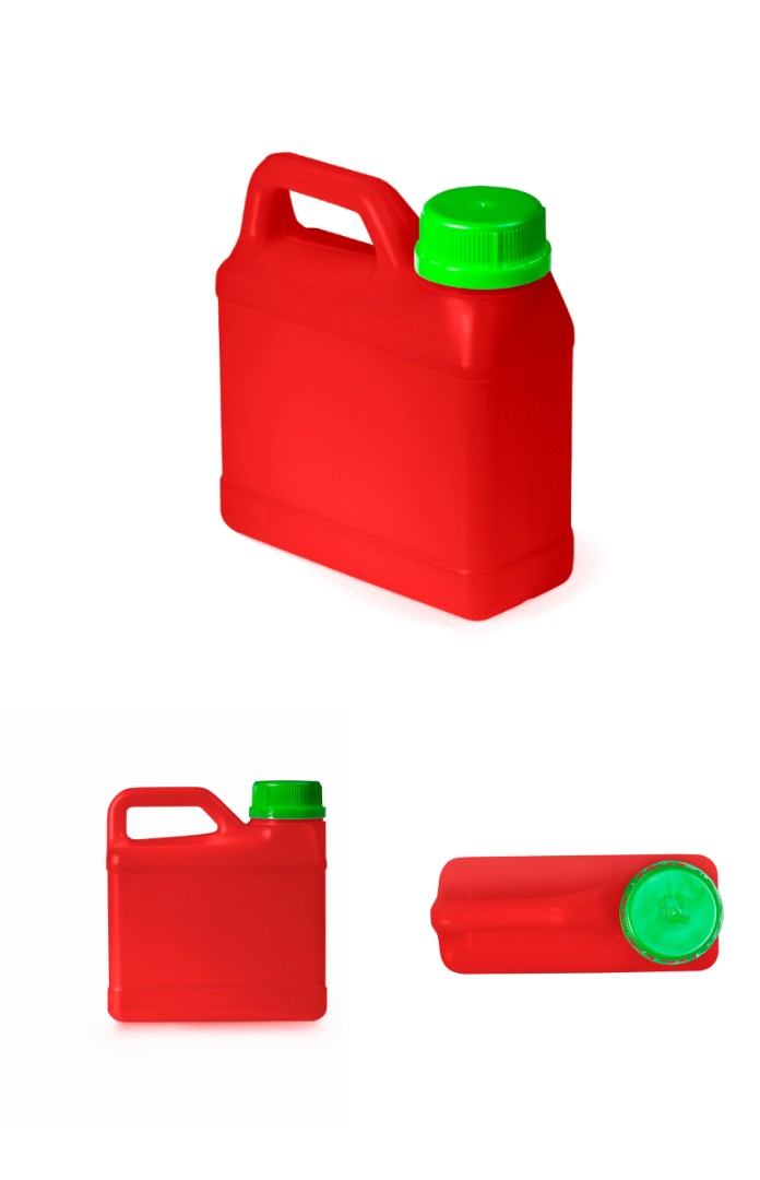 Канистра 1 л классик Красный