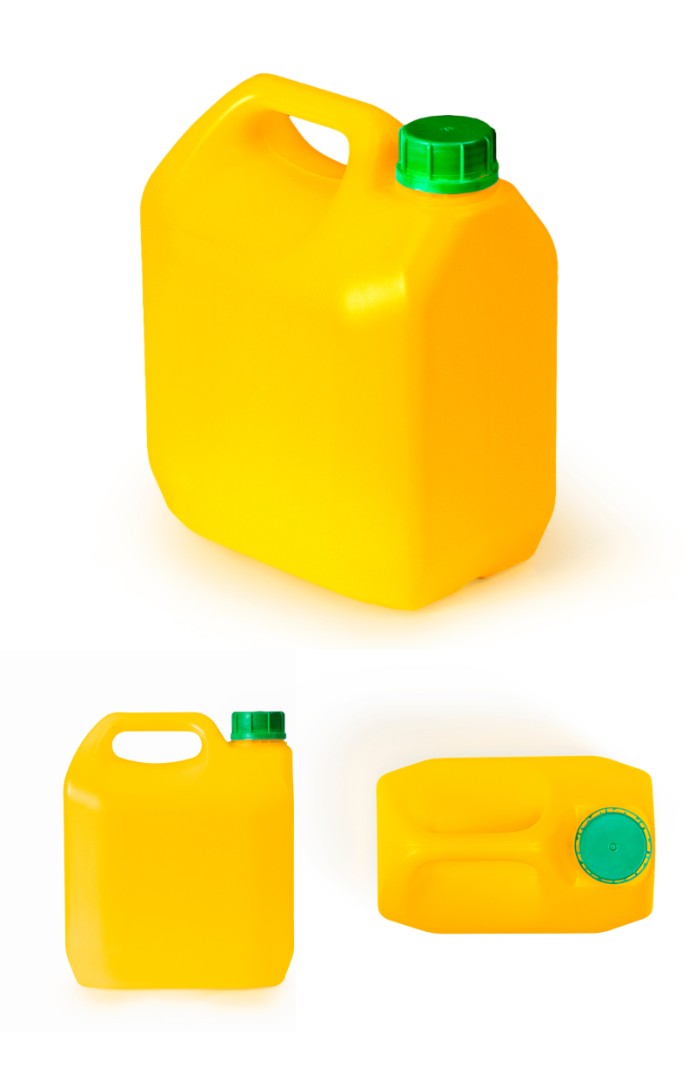 Канистра 3 л премиум Желтый
