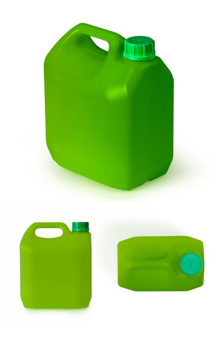 Канистра 3 л премиум Зеленый