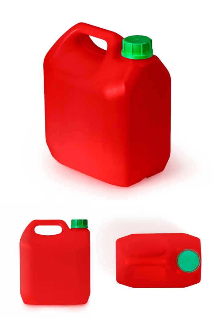 Канистра 3 л премиум Красный