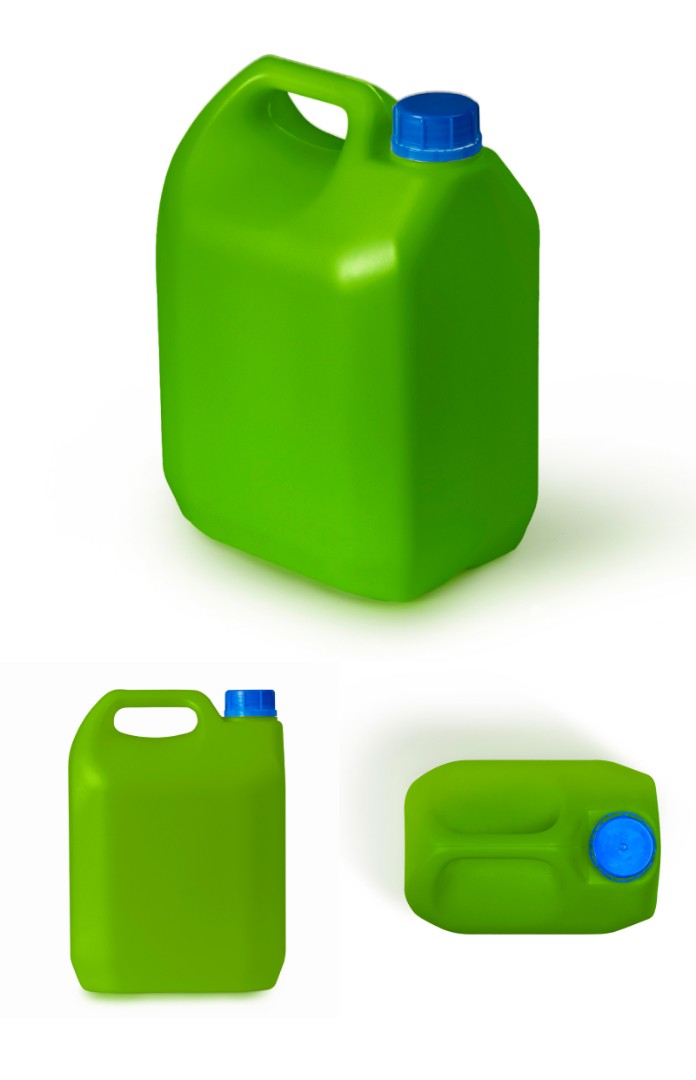 Канистра 4 л премиум Зеленый