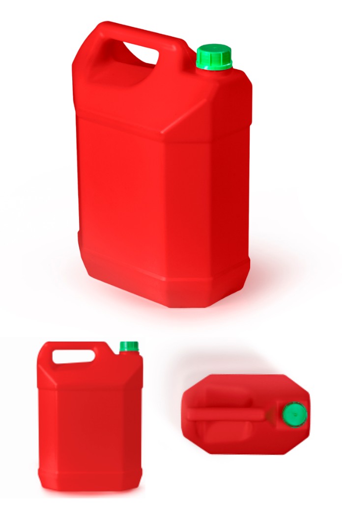 Канистра 9 л классик Красный