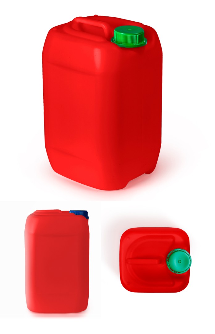 Канистра 10 л евро Красный