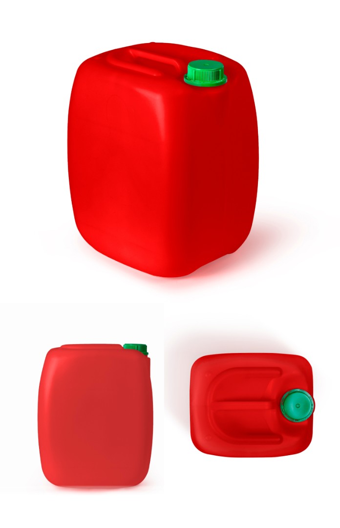 Канистра 23 л евро UN Красный
